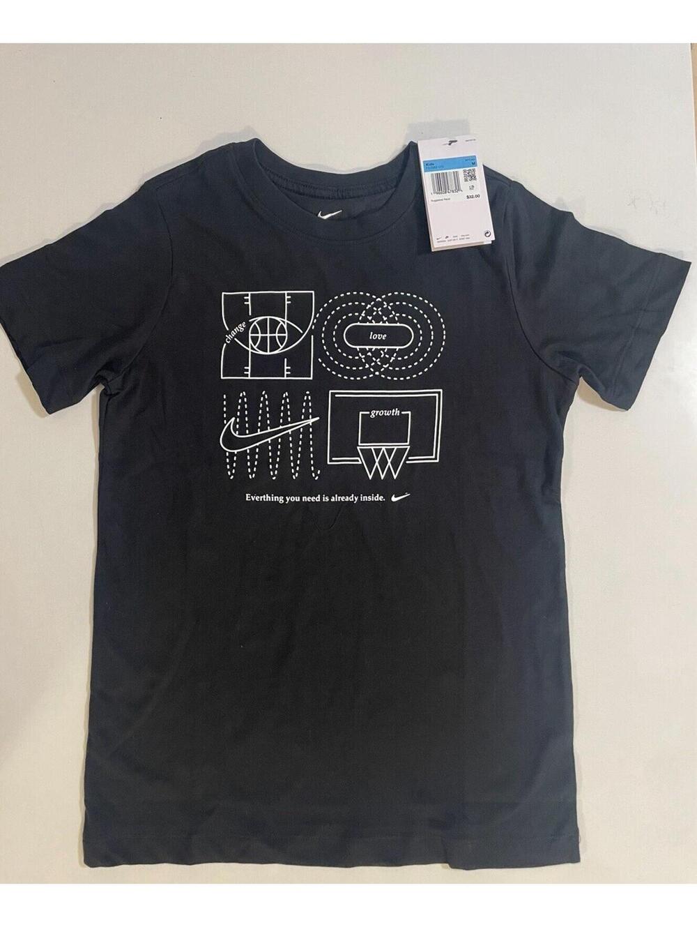 Nike Kids Sportswear Culture Of Basketball Graphic T-shirt NWT Dri-Fit Sz Medium
